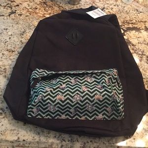 Zumiez black cat school backpack bag